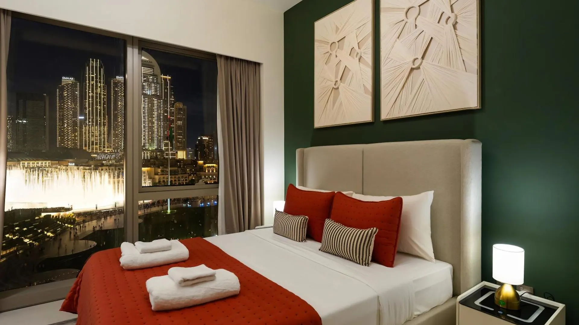 Direct Burj Khalifa & Fountain Views Lux 2Br Apartment Dubai